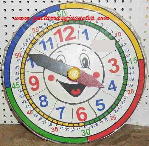 Reloj de carita de madera